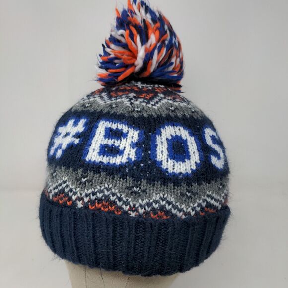 The Children's Place Baby Beanie Hat Knit Blue S 12-24 Months Fair Isle #Boss - Picture 3 of 13